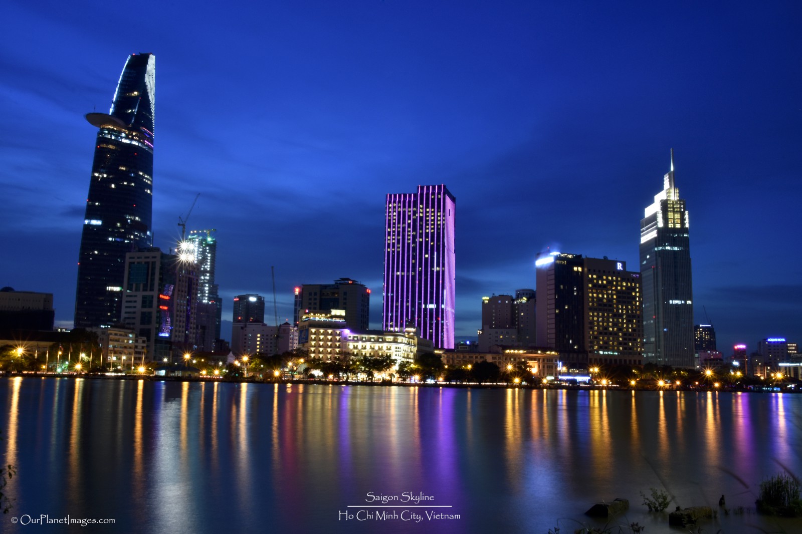 Saigon Skyline, Ho Chi Minh City Vietnam