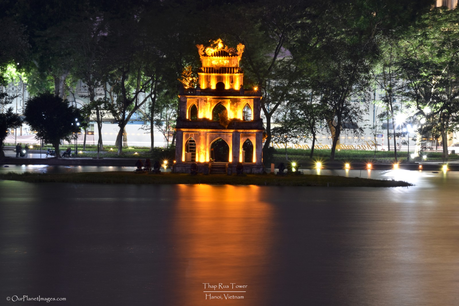  Thap  Rua Tower Hanoi Vietnam 
