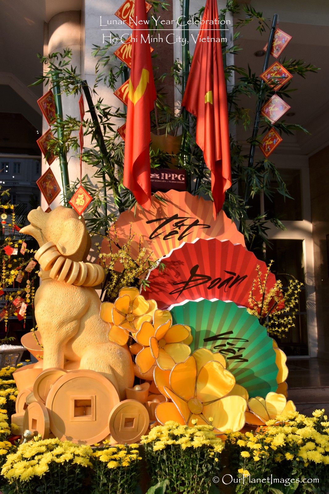 Lunar New Year Celebration, Ho Chi Minh City Vietnam