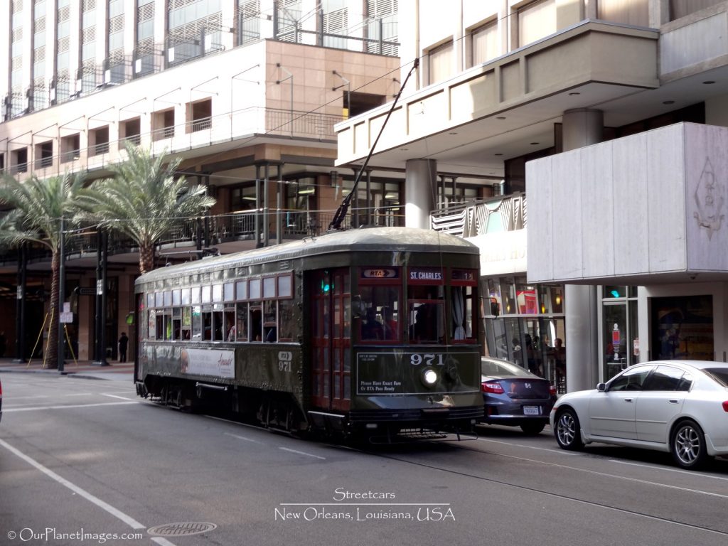 New Orleans Street Cars, Louisanna