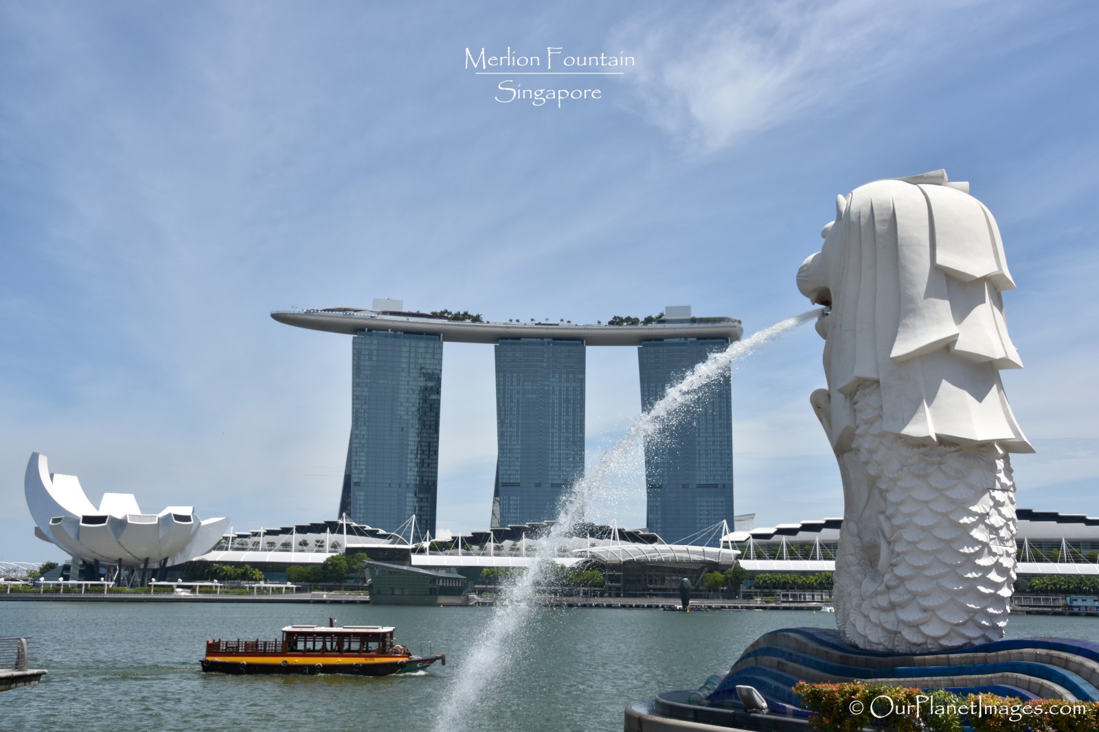 Merlion Fountain - Singapore