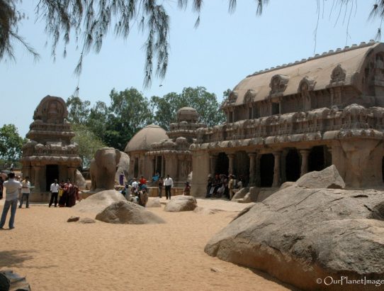 Pancha Rathas at Mahabalipuram - India