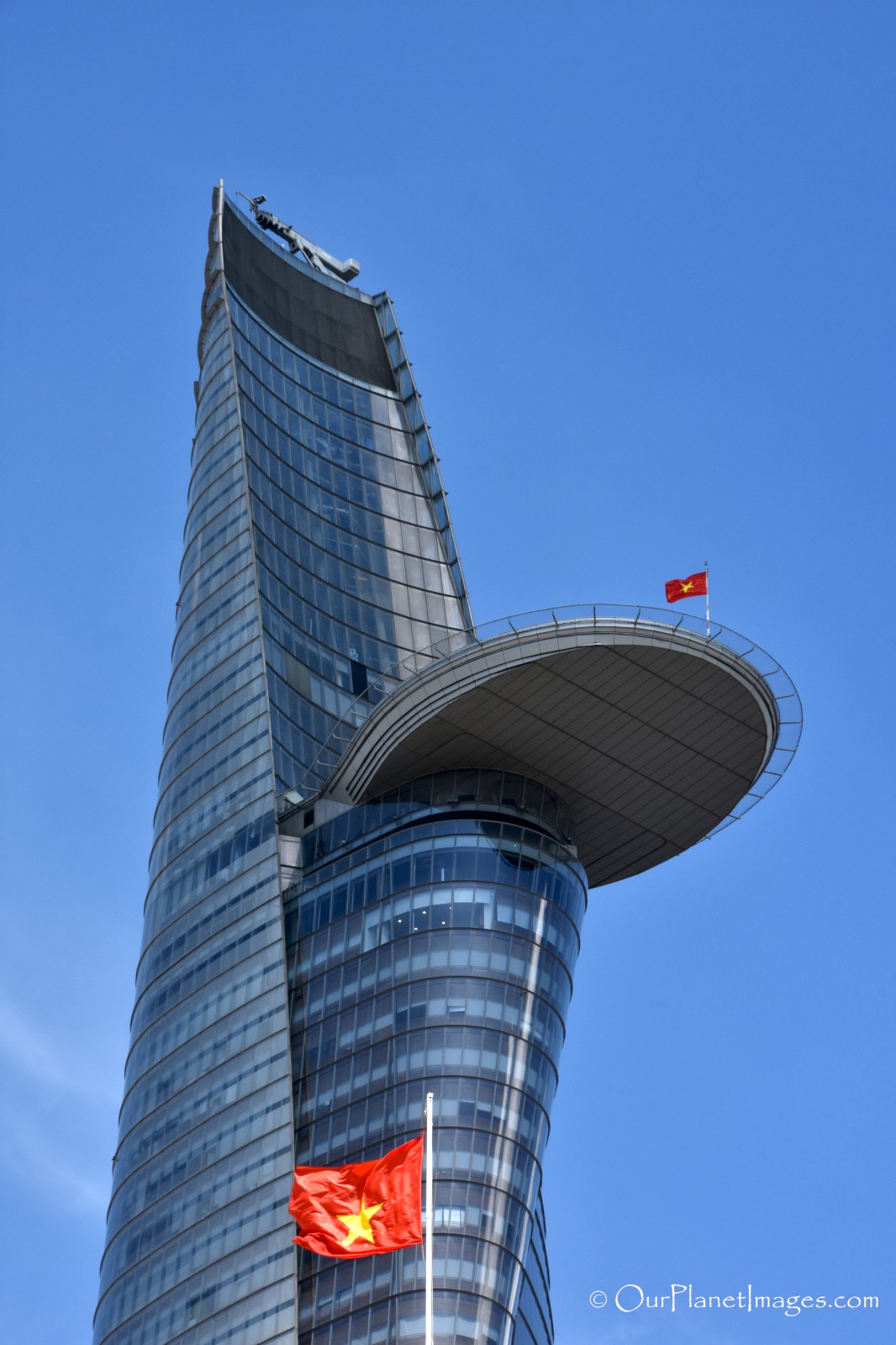 Ho Chi Minh City's tallest building Bitexco Tower nears completion ...