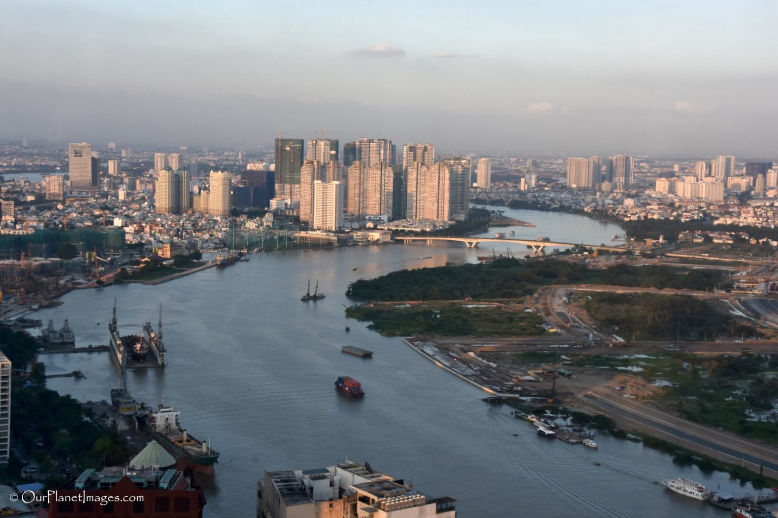 Saigon Skydeck, Ho Chi Minh City Vietnam