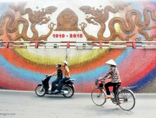 Hanoi Ceramic Mosaic Mural - Vietnam
